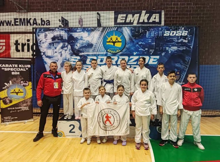 Turnir “Goražde specijal”: karate klub “Semih” ostvario zapažen uspjeh