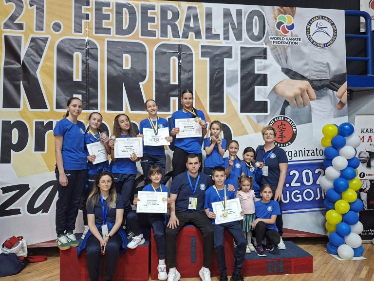 Karate klub Blagaj: Sjajan nastup na Federalnom prvenstvu u Bugojnu