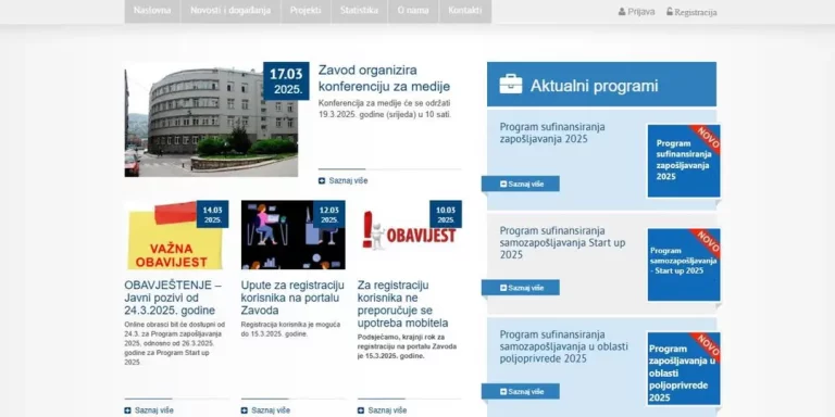 Nakon poništenja: Poznat datum novog Javnog poziva za zapošljavanje