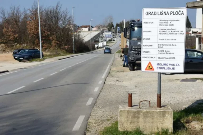 Kraj saobraćajnim gužvama u Čitluku: Počela izgradnja ključnog kružnog toka