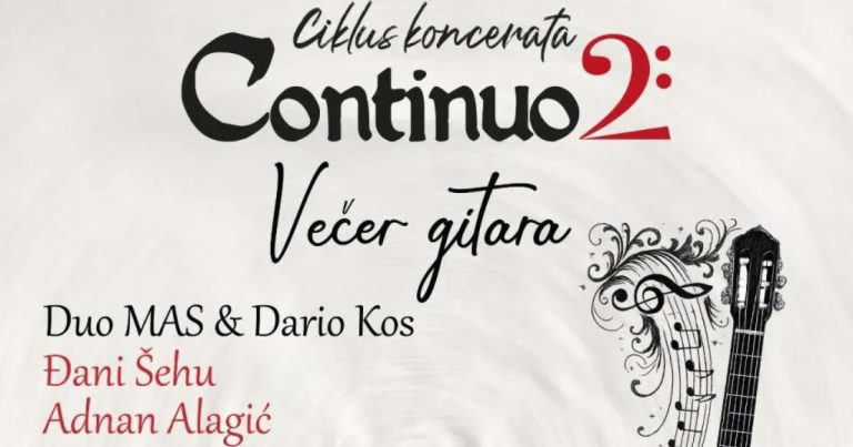 Mostar: „Večer gitara“ u Galeriji kraljice Katarine Kosača