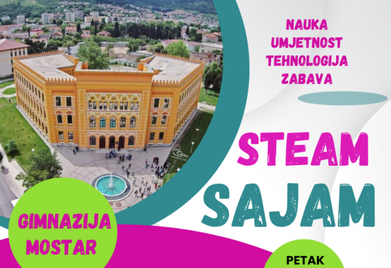 STEAM: Sajam nauke, umjetnosti i tehnologije u Gimnaziji Mostar