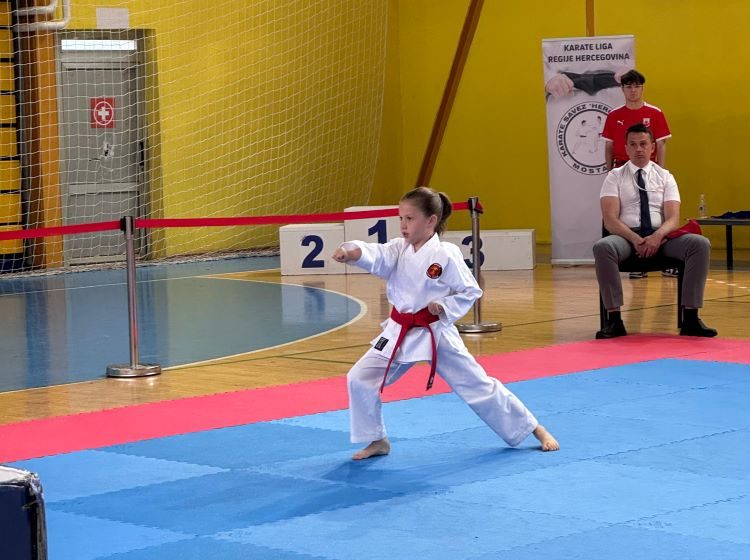 KK “Dachi” ostvario sjajne rezultate u 2. kolu Karate lige regije Hercegovine