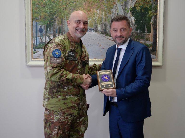 Gradonačelnik Kordić sa zapovjednikom EUFOR-a: Istaknuto zadovoljstvo saradnjom