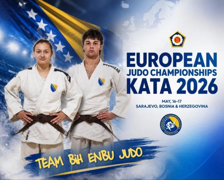 Veliki dan za Judo Klub Neretva i bosanskohercegovački judo na Evropskom judo kata prvenstvu 2026!