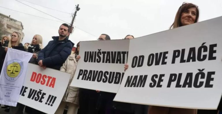 Radnici u pravosuđu Hercegovačko-neretvanskog kantona od sutra kreću u štrajk