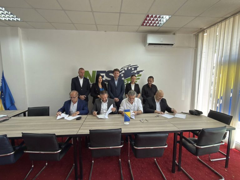 NES, PMP, Naprijed i BOSS: Potpisana Platforma o zajedničkom političkom djelovanju