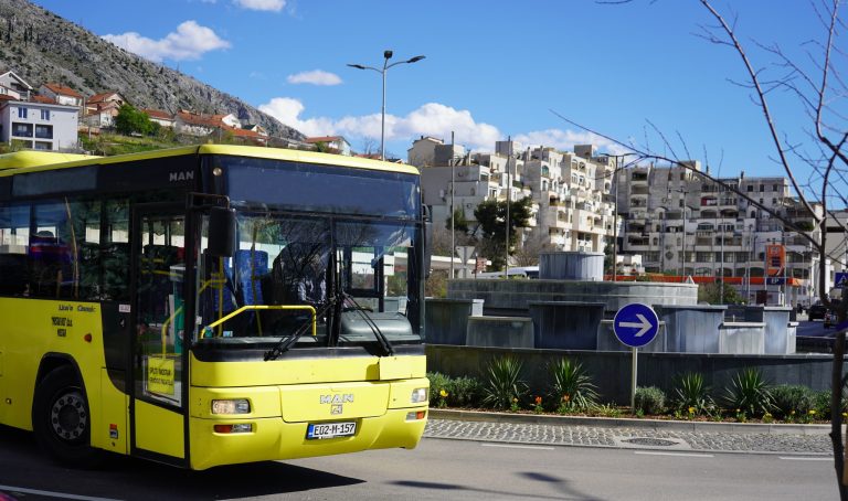 Mostar bus: Izmjena režima saobraćaja zbog javnog praćenja utakmice