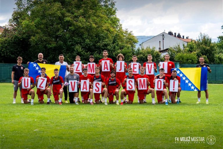 Fudbaleri Veleža poslali podršku Zmajevima pred duel sa Švicarskom