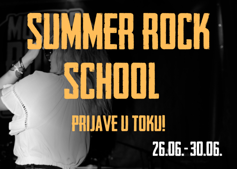 Rock škola Mostar otvorila prijave za ljetni program: Bez predznanja, bez instrumenta, uz mentore i probni rad tokom jula