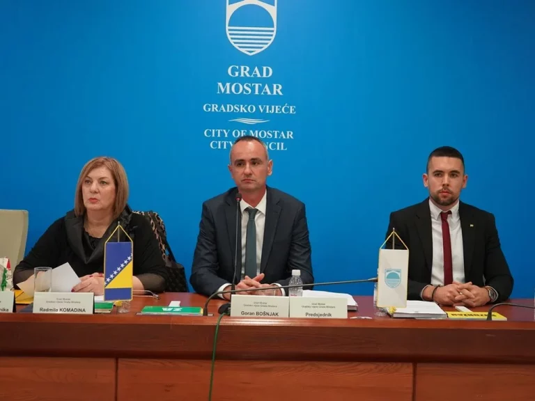 Politički haos u Mostaru: Zakazane dvije sjednice Gradskog vijeća sa različitim dnevnim redovima