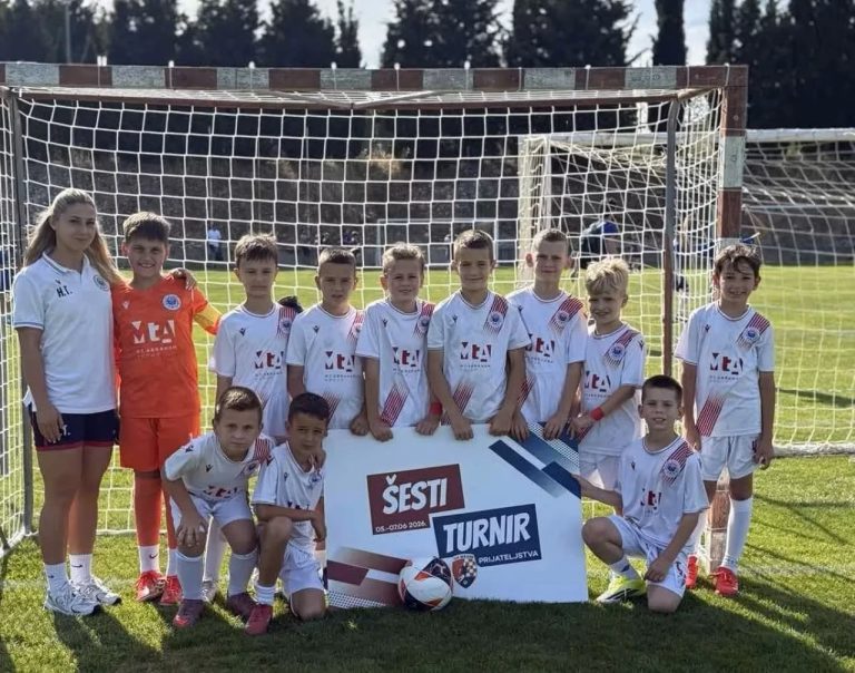 “Turnir prijateljstva Neum 2026”: Mladi nogometaši Zrinjskog imali zapažen nastup