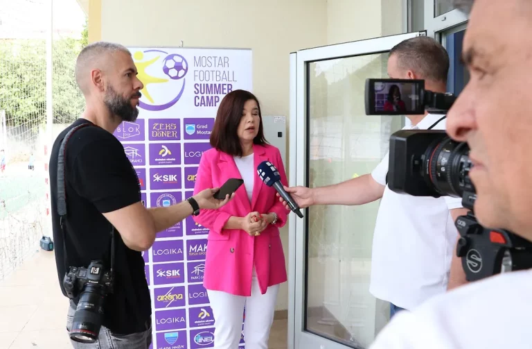 Peto izdanje ”Mostar Football Summer” kampa: Premijerka Buhač otvorila manifestaciju