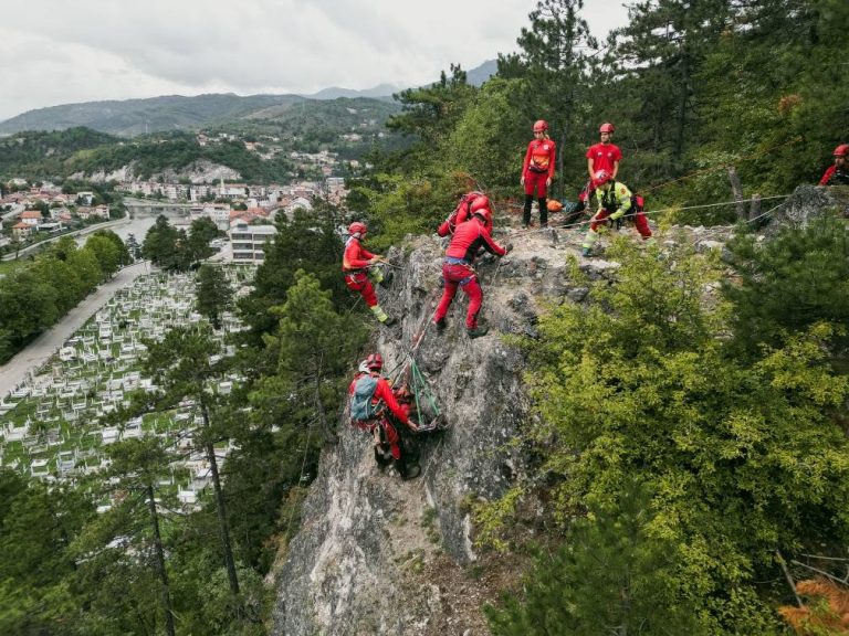 Spasioci GSS Prenj uspješno evakuisali teško povrijeđenu Čehinju