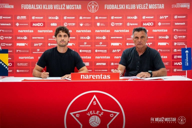 Benjamin Redžić novi fudbaler Veleža: Potpisao ugovor na dvije godine