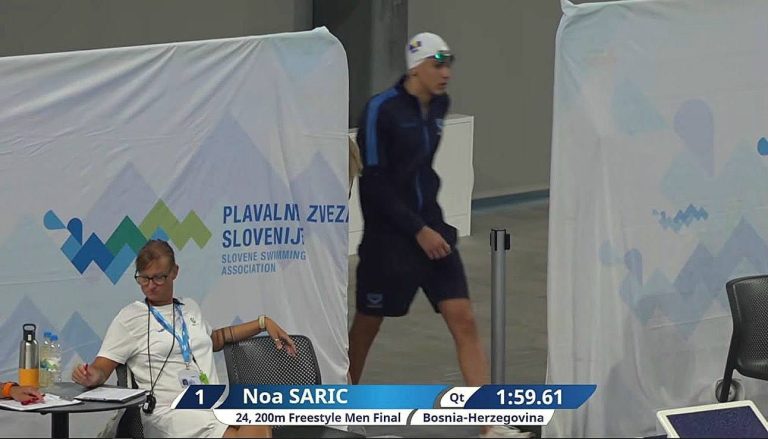 Sjajan uspjeh plivača APK Zrinjski: Noa Šarić osmi na CECJM 2026 u Ljubljani