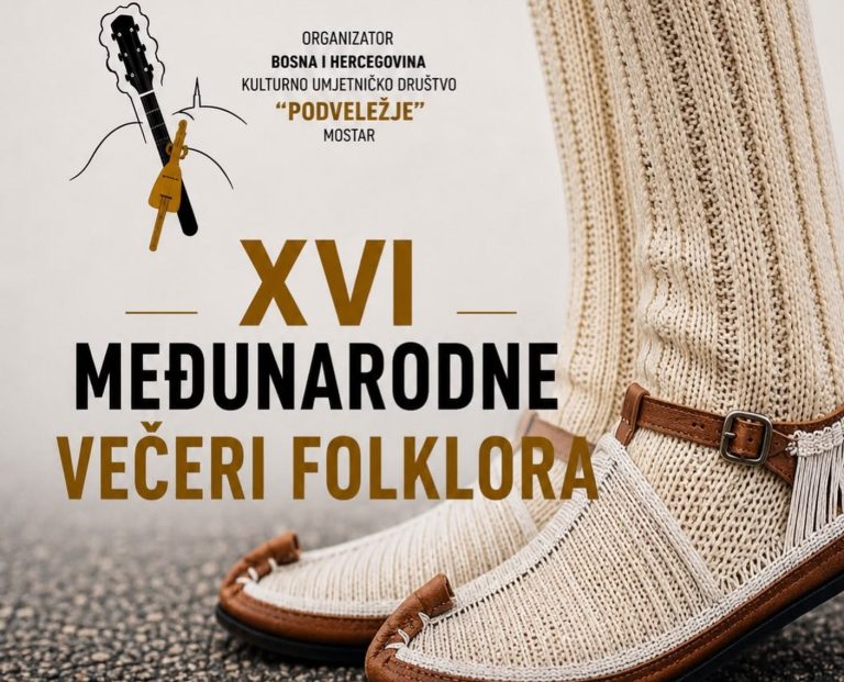 „Mostarsko ljeto 2026“: Podveležje domaćin XVI Međunarodnih večeri folklora