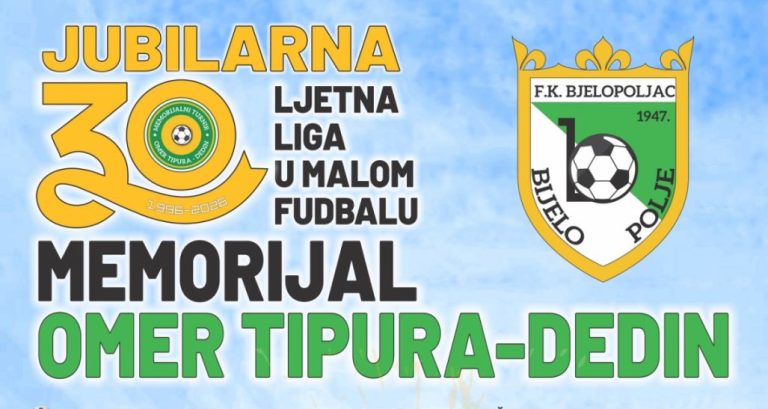 30. Memorijalna ljetna liga “Omer Tipura Dedin” počinje 14. jula: Osiguran rekordni nagradni fond