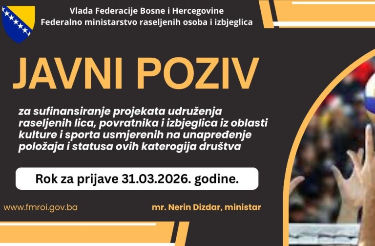Više od četiri mjeseca bez rezultata: Ministarstvo Nerina Dizdara još ne zna kome će podijeliti javni novac