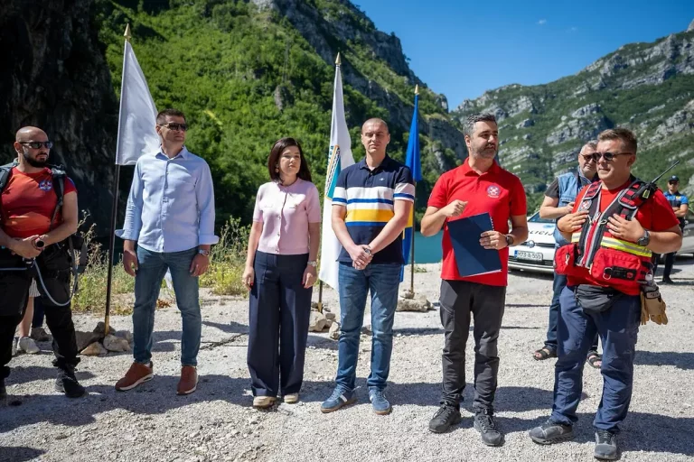 Jablanica: Premijerka Buhač, sa ministrima Marićem i Balavcem, pratila veliku vježbu spasilačkih službi