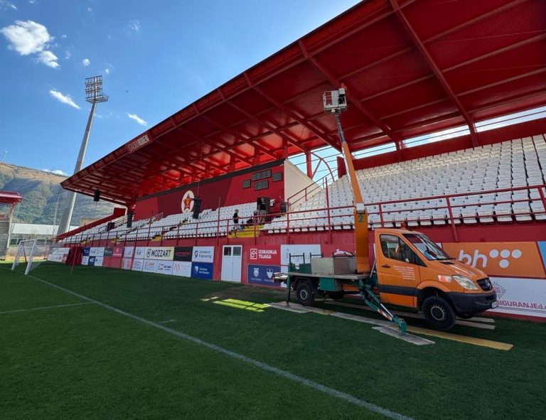 UG “Mostarski Rođeni” realizovalo akciju „Razglas“: Arena Rođeni dobija moderniji sistem ozvučenja
