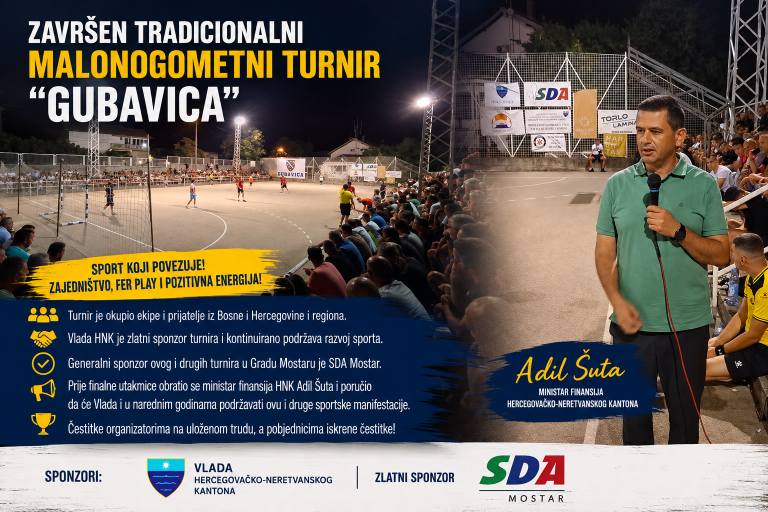 Spektaklom pred punim tribinama završen 24. tradicionalni malonogometni turnir “Gubavica 2026”