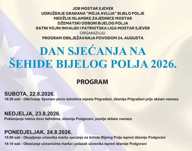 Dan sjećanja na šehide Bijelog Polja: Od otkrivanja spomen-ploče do tradicionalnog marša