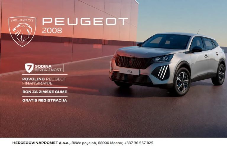 Peugeot 2008: Akcija u PSC Hercegovinapromet u Mostaru