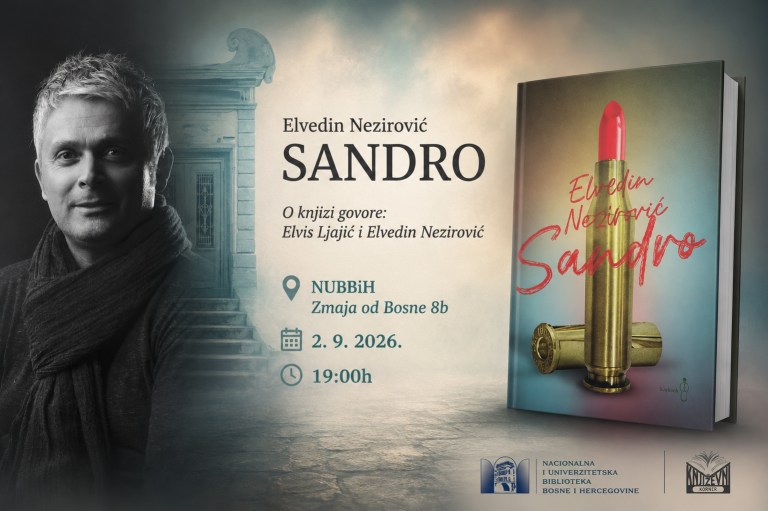 Sarajevo: Promocija romana „Sandro“ Elvedina Nezirovića