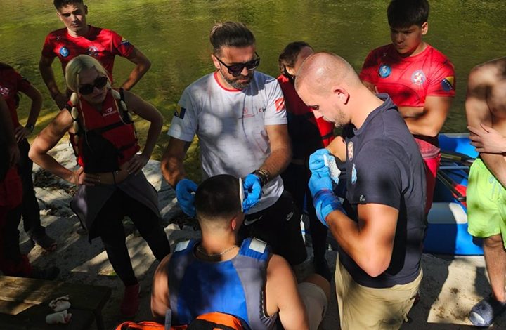Rafter povrijeđen na Neretvi, GSS Prenj učestvovao u zbrinjavanju i transportu