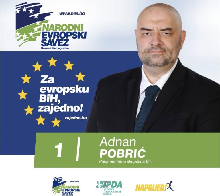 Pobrić o natpisu „Hrvatski Stolac“: „Kante s bojom umjesto ekonomije“