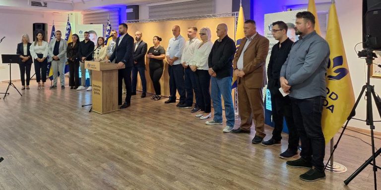Mostar: Održan završni predizborni skup Naroda i Pravde HNK