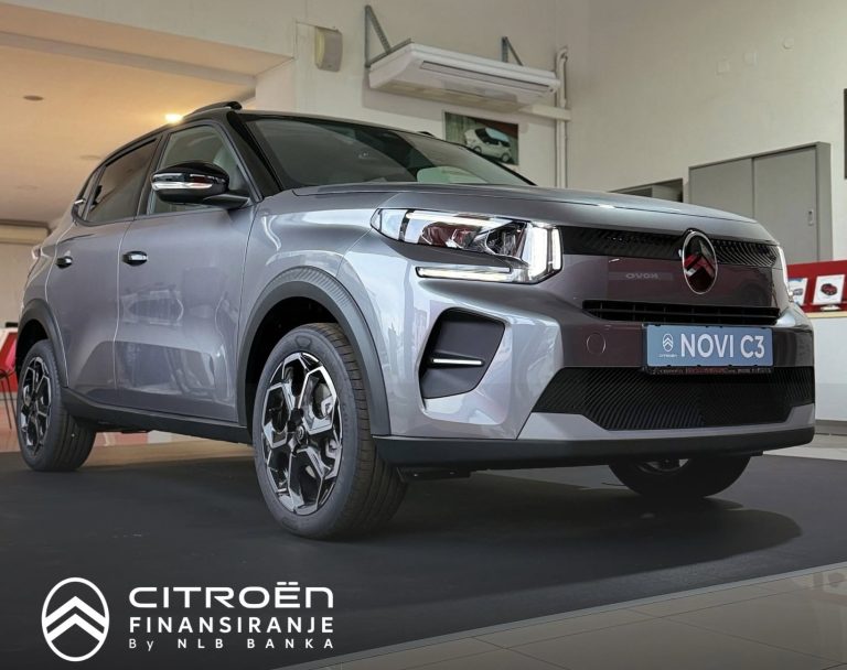 Novi Citroën C3 MAX uz besplatne zimske gume i akcijsku cijenu od 36.800 KM