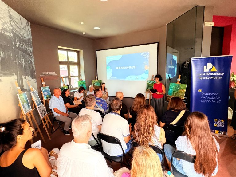 „Rijeke koje nas spajaju“: AQUATIK-EU projekt u Mostaru zaokružen izložbom i novim idejama građana