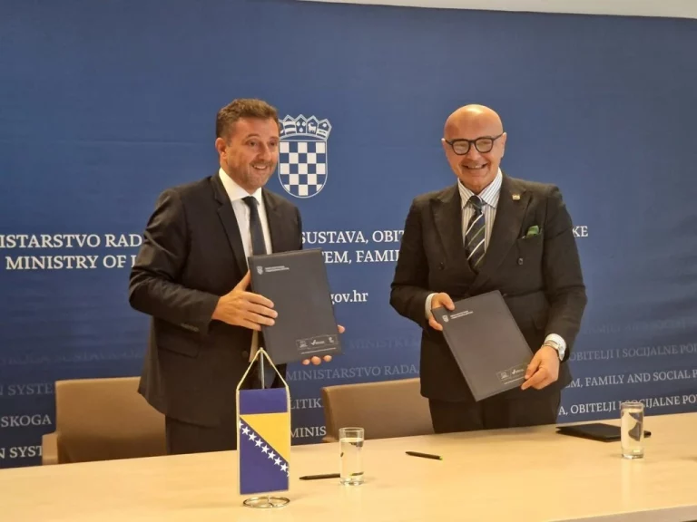 Kordić u Zagrebu potpisao sporazum o dodjeli financijske potpore mostarskim vrtićima