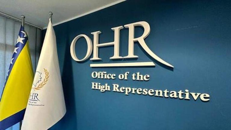 OHR poslao poruku liderima: Nema ništa od ukidanja entiteta niti od secesije, rješavajte probleme građana