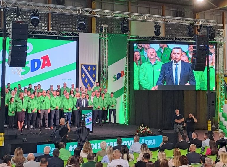 SDA HNK: Izborni rezultat potvrda podrške, očekujemo rekordan broj zastupnika