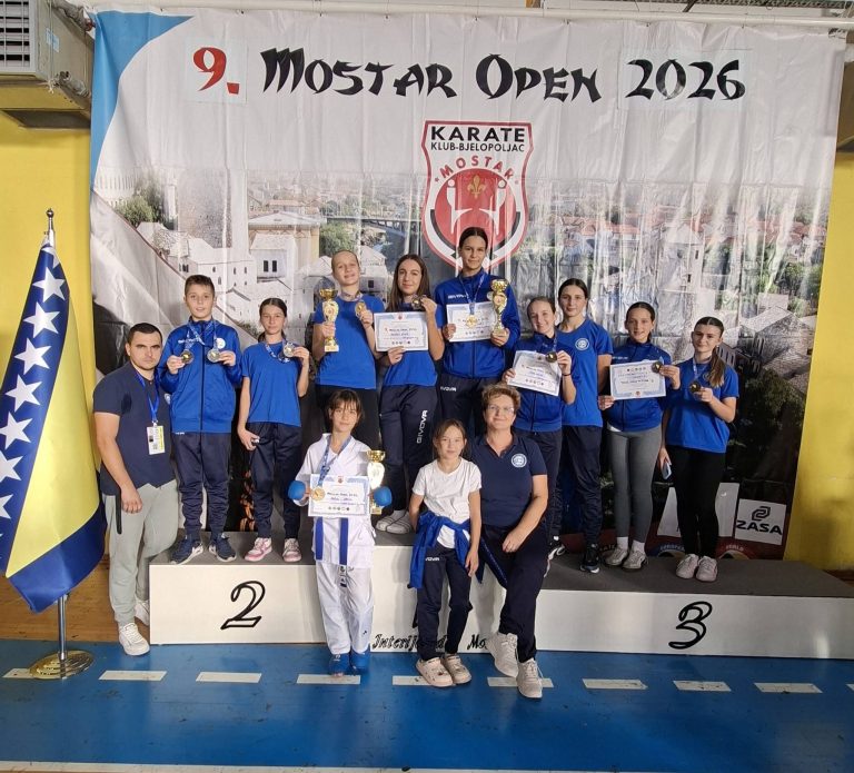 Karate klub Blagaj osvojio 18 medalja na 9. Mostar Openu