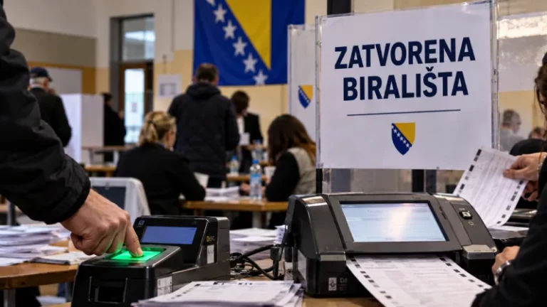 Zatvorena su birališta u Bosni i Hercegovini: Prvi rezultati očekuju se u 20 sati